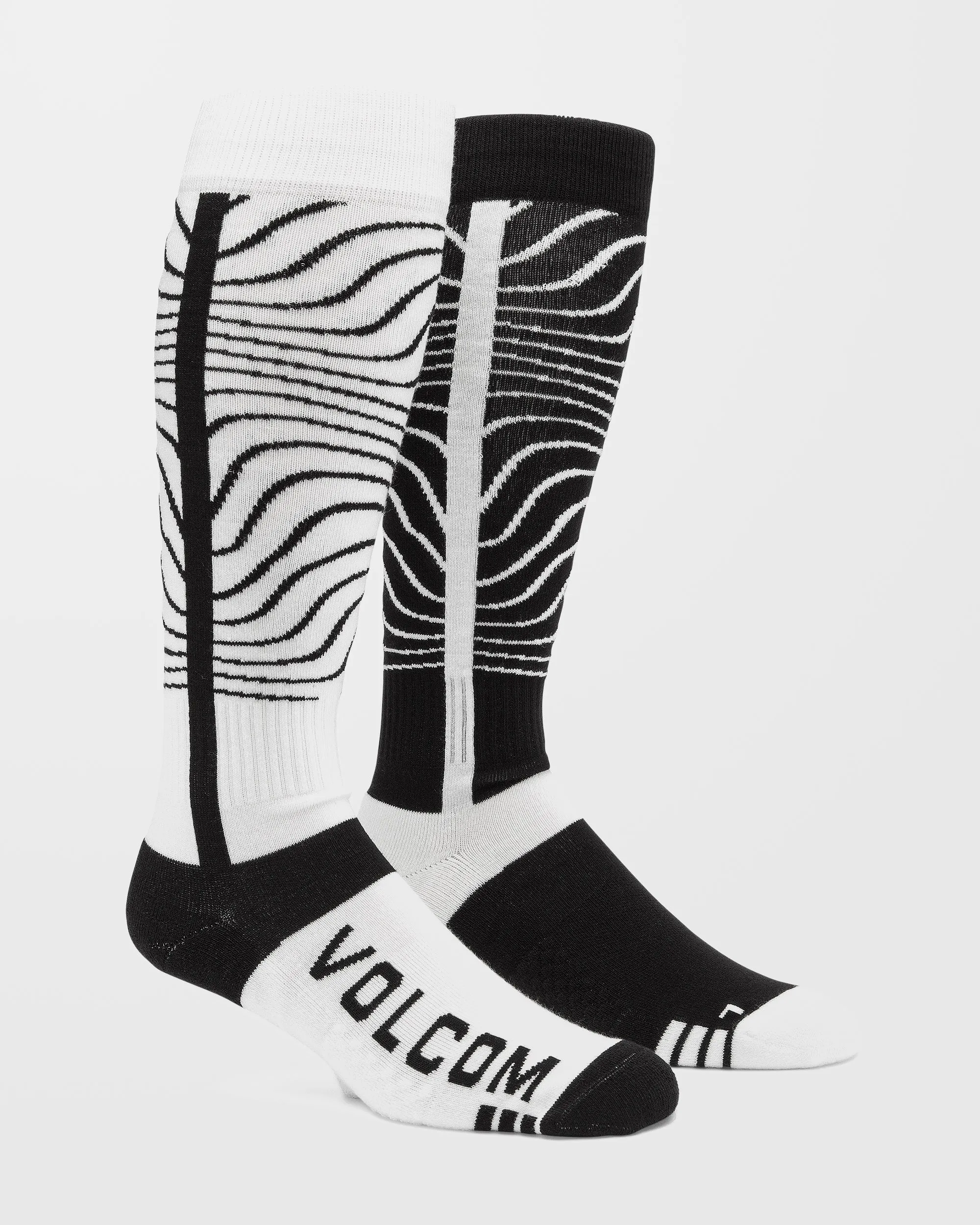Heavy Over-The-Calf Socks - Black