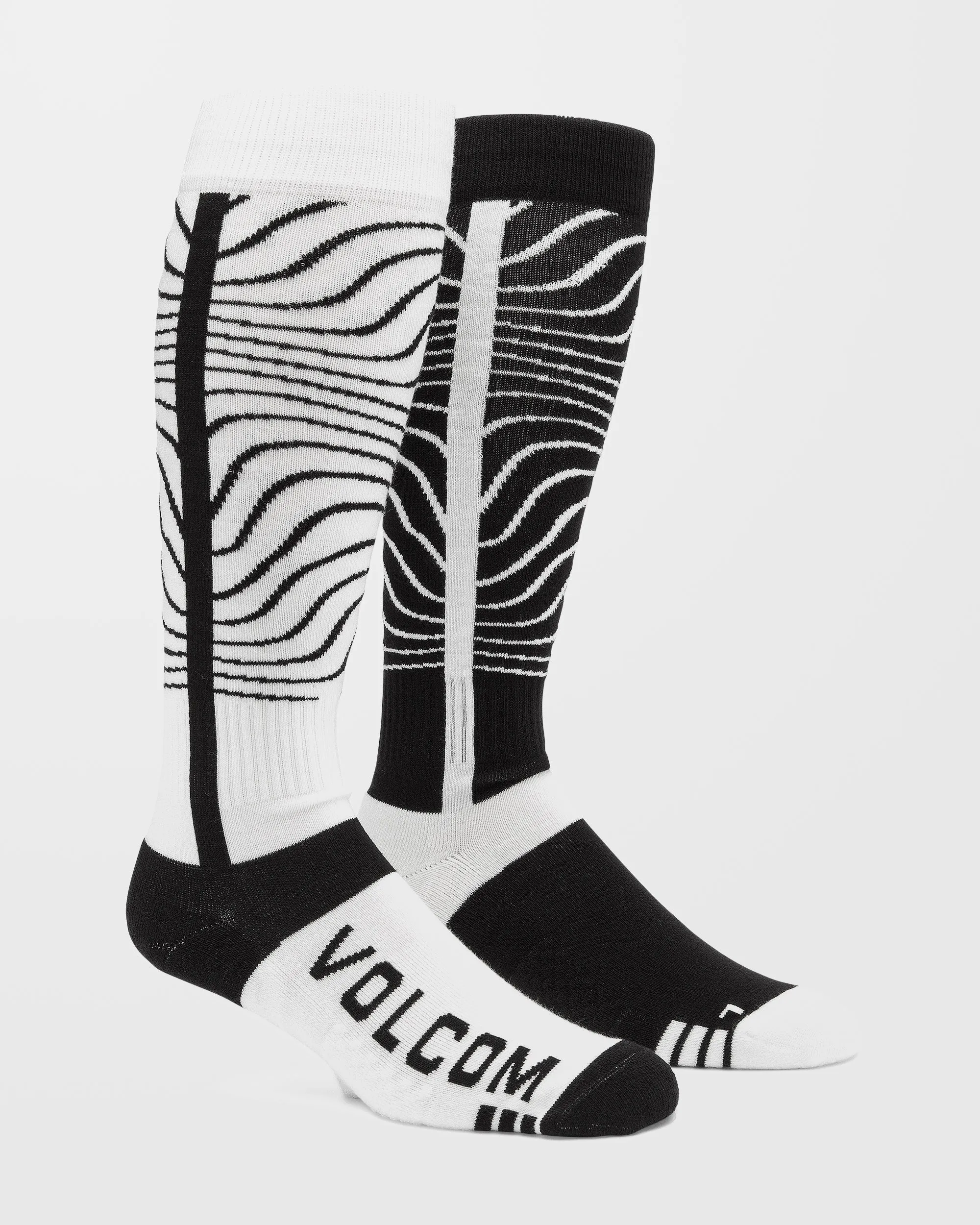 Heavy Over-The-Calf Socks - Black