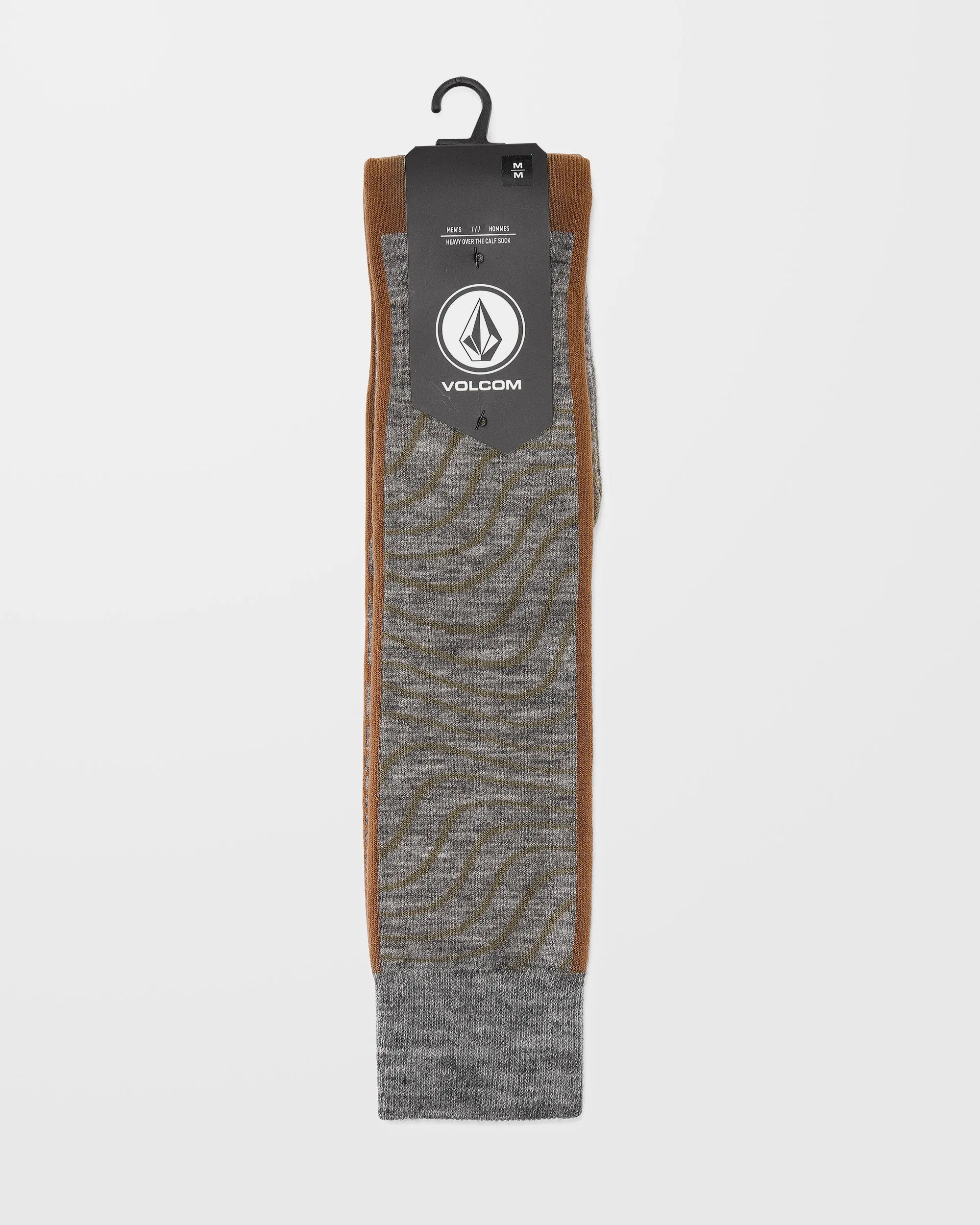 Heavy Over-The-Calf Socks - Heather Grey