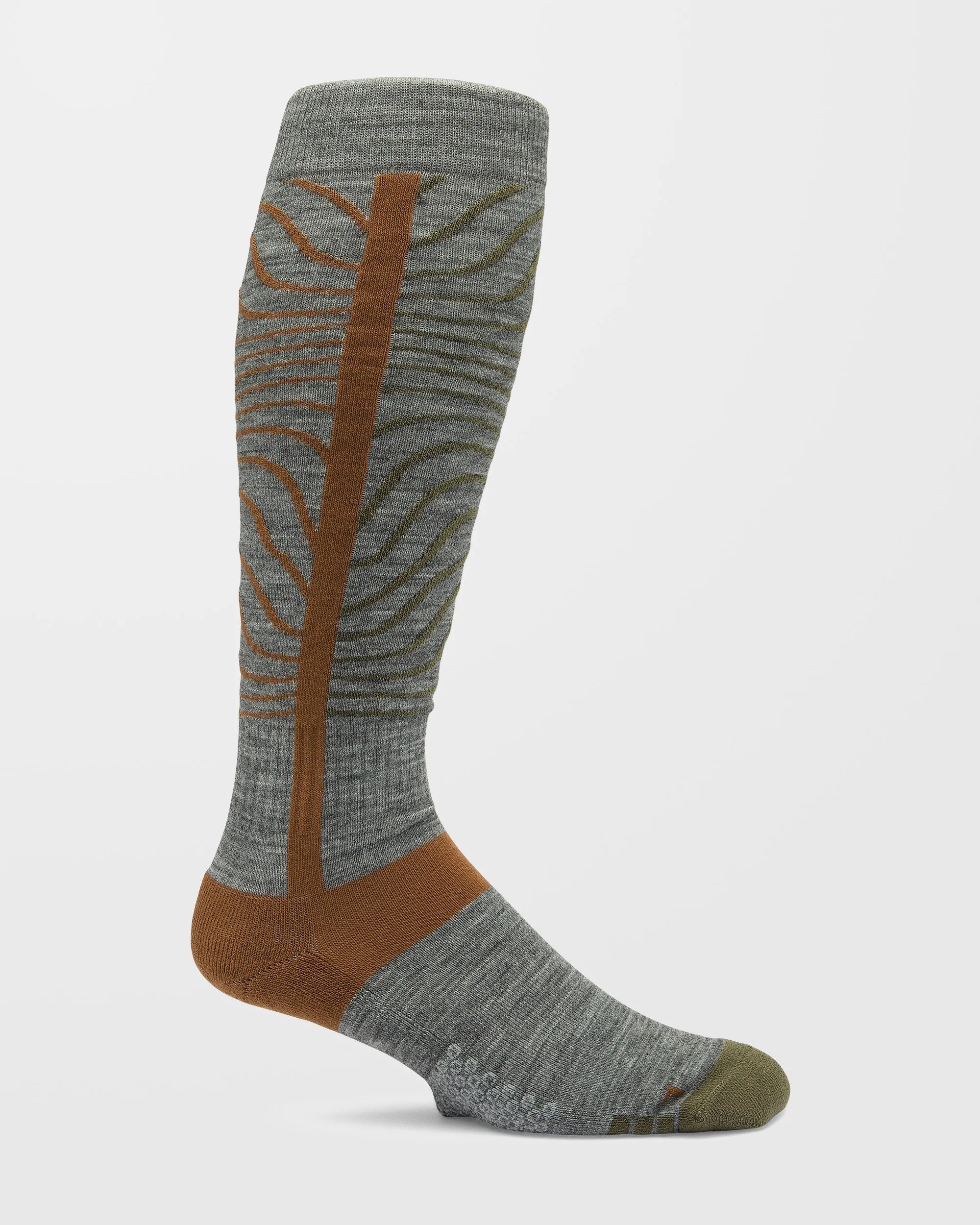 Heavy Over-The-Calf Socks - Heather Grey