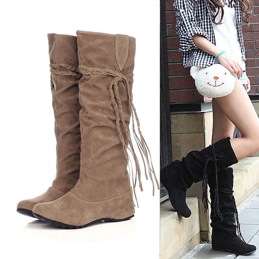 Heighten Platforms Thigh High Tessals Boots