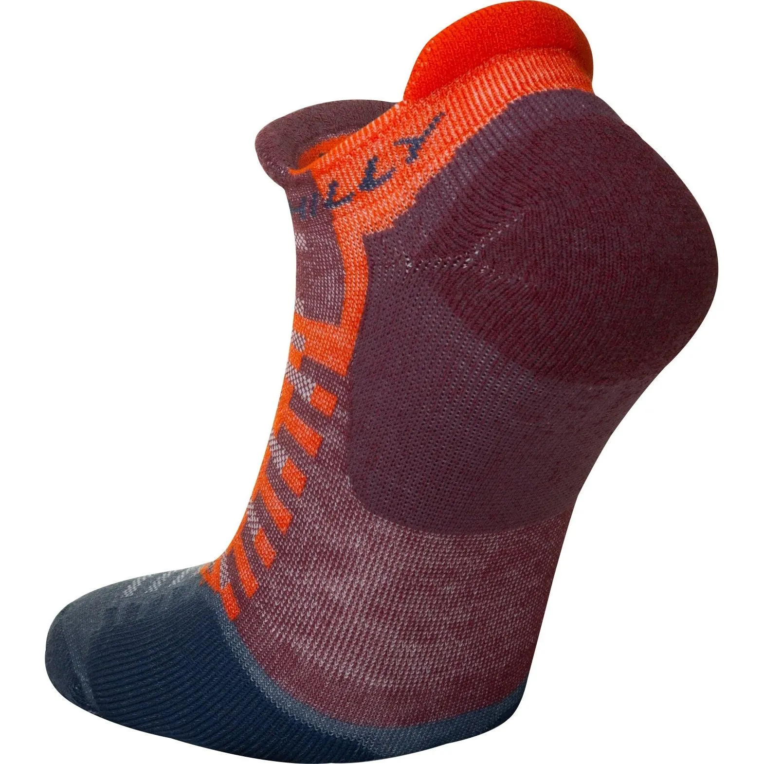 Hilly Active Socklet Running Socks - Orange