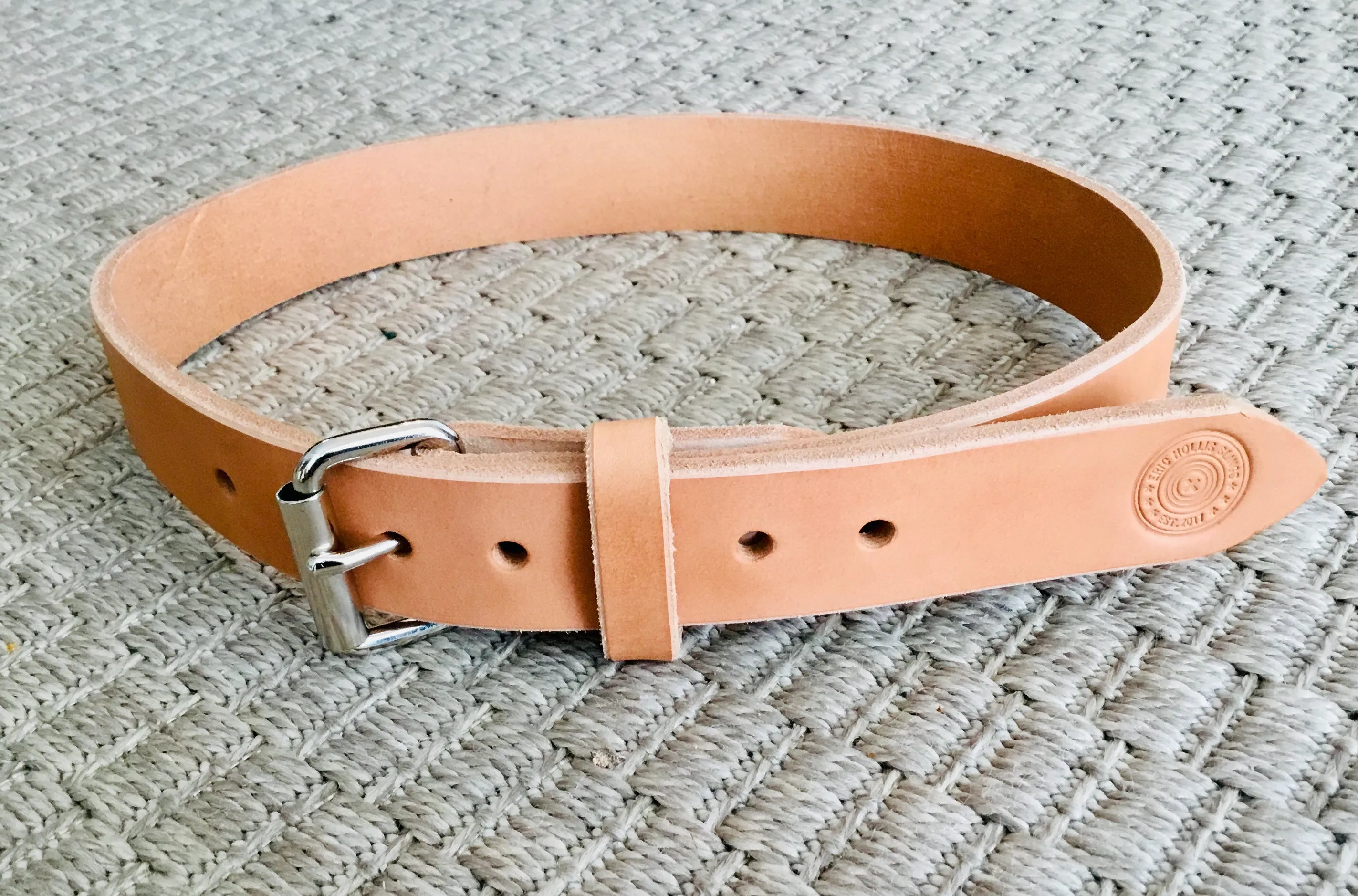 Hollis Heavy Duty Leather Work/Gun Belt