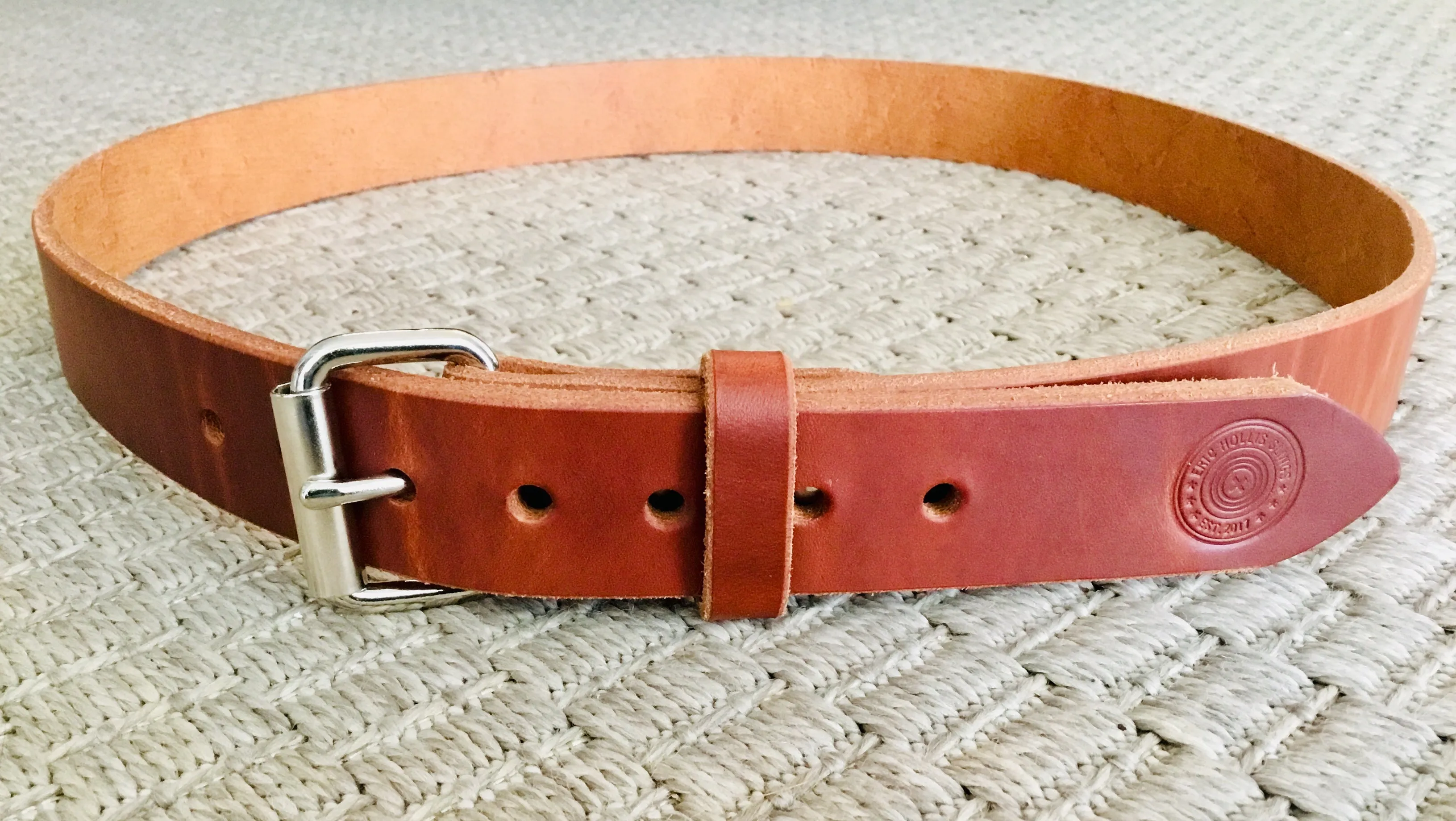Hollis Heavy Duty Leather Work/Gun Belt