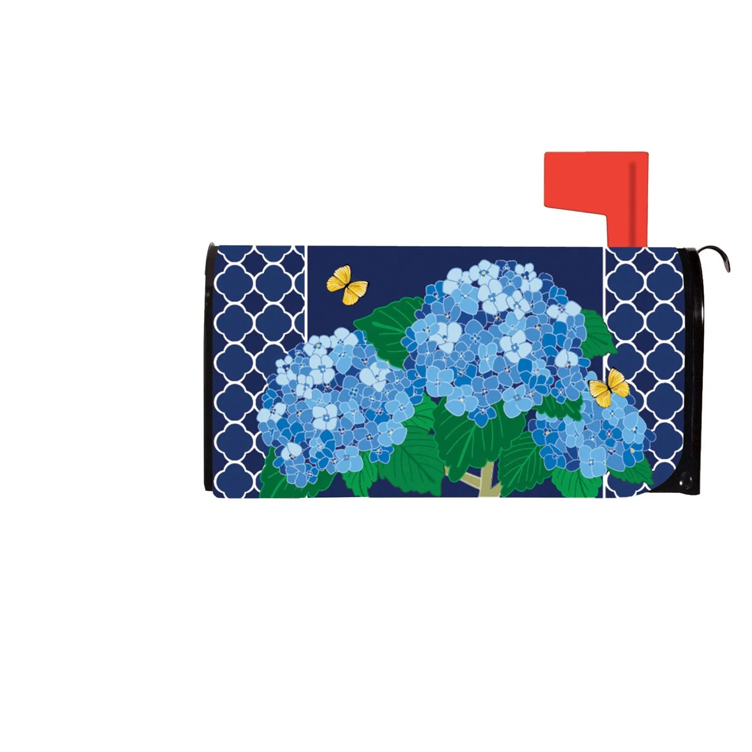 Hydrangea Blossoms Mailbox Cover,56762