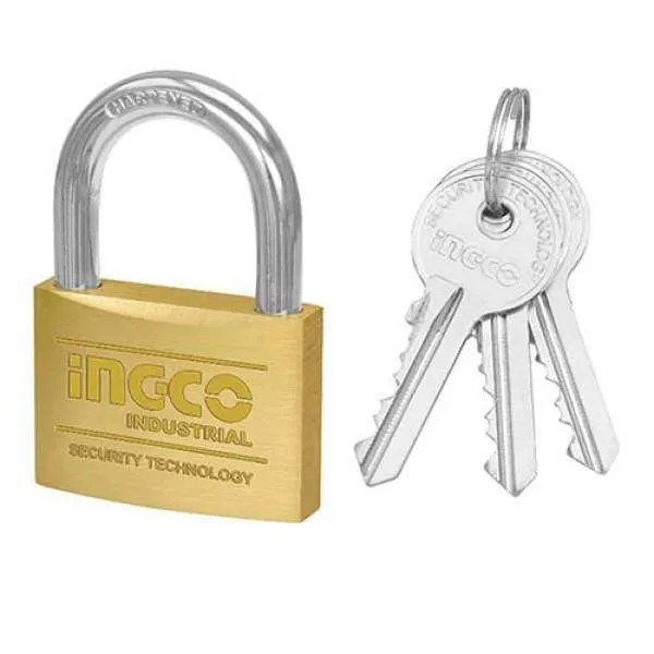 Ingco Heavy Duty Brass Padlock