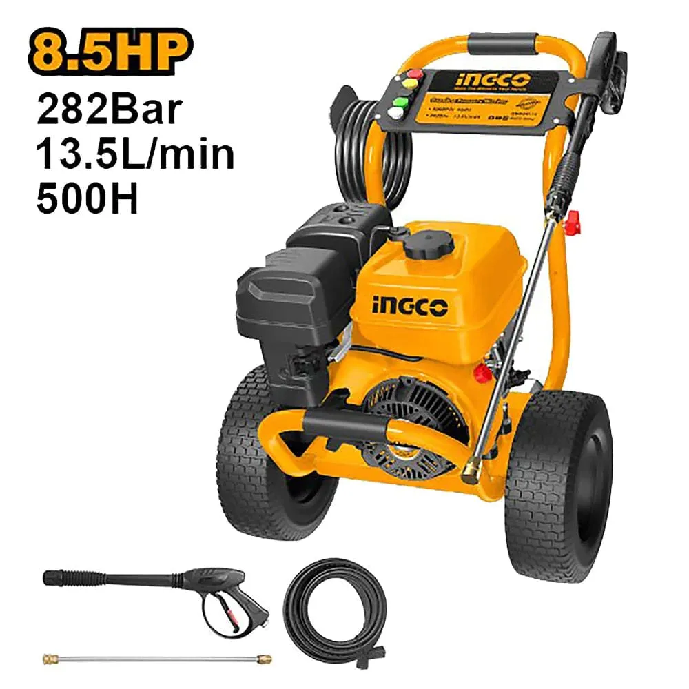 Ingco Triplex Pump Gasoline Pressure Washer 8.5HP 282Bar - GHPW2203