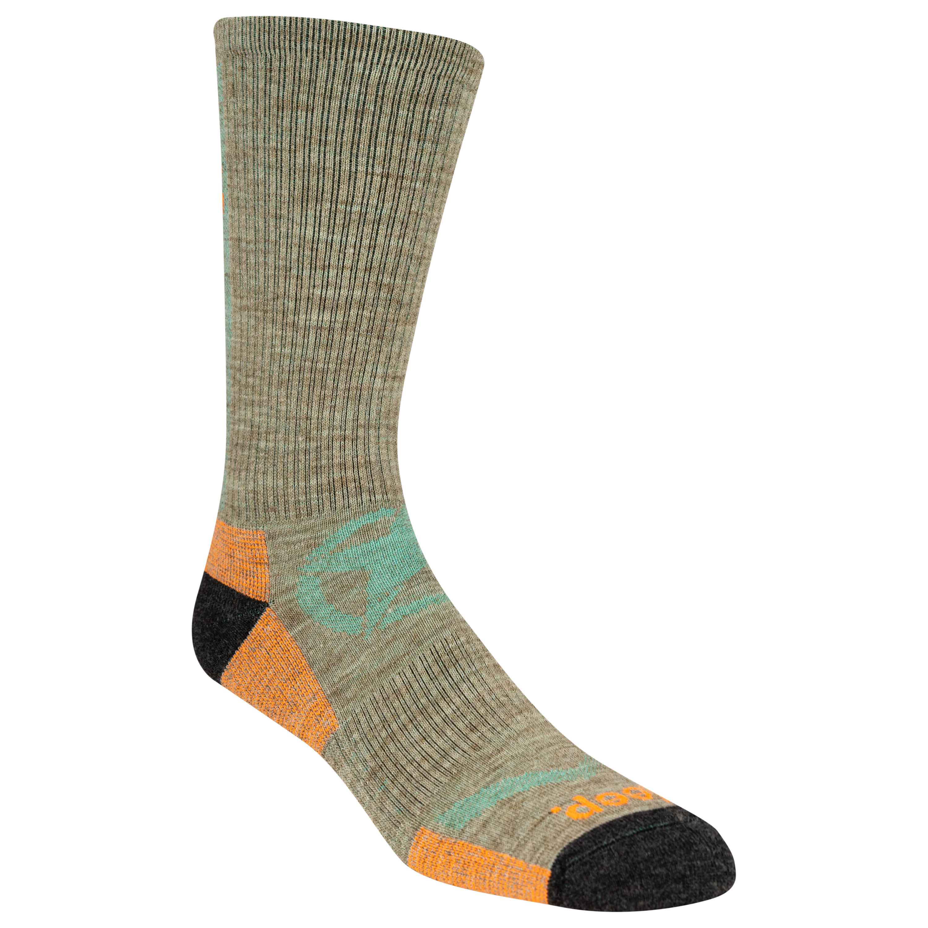 Jeep® Women's Wool Blend Logo Crew Socks - Breathable Comfort