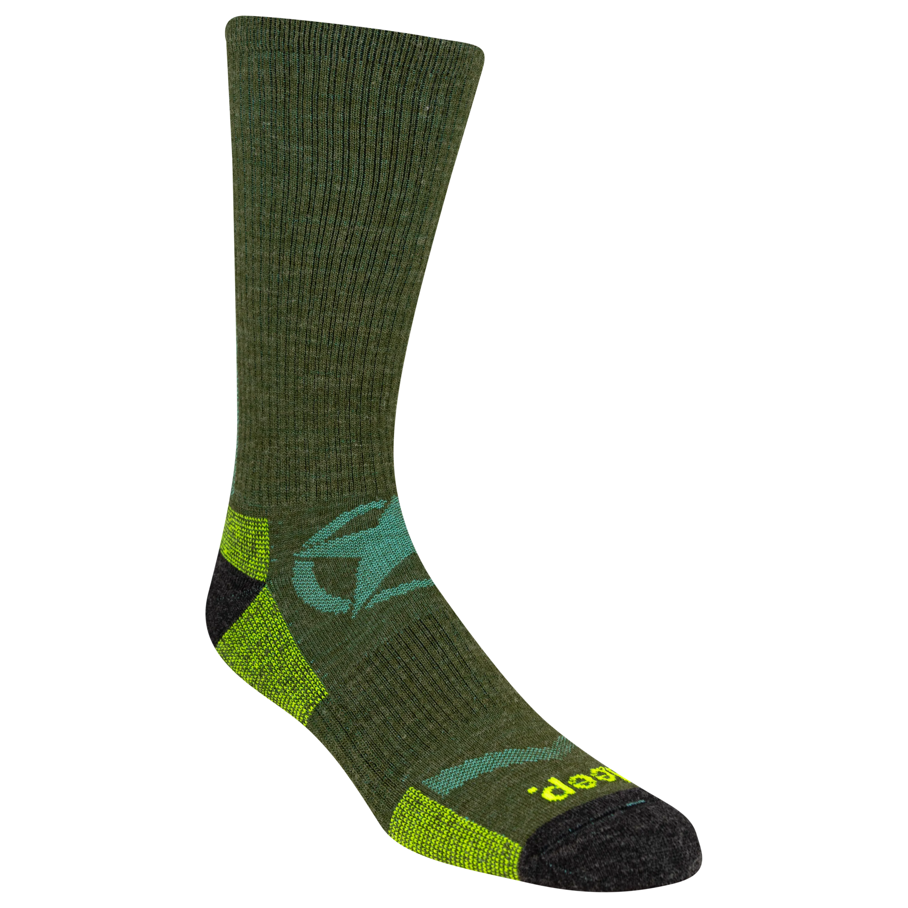 Jeep® Women's Wool Blend Logo Crew Socks - Breathable Comfort