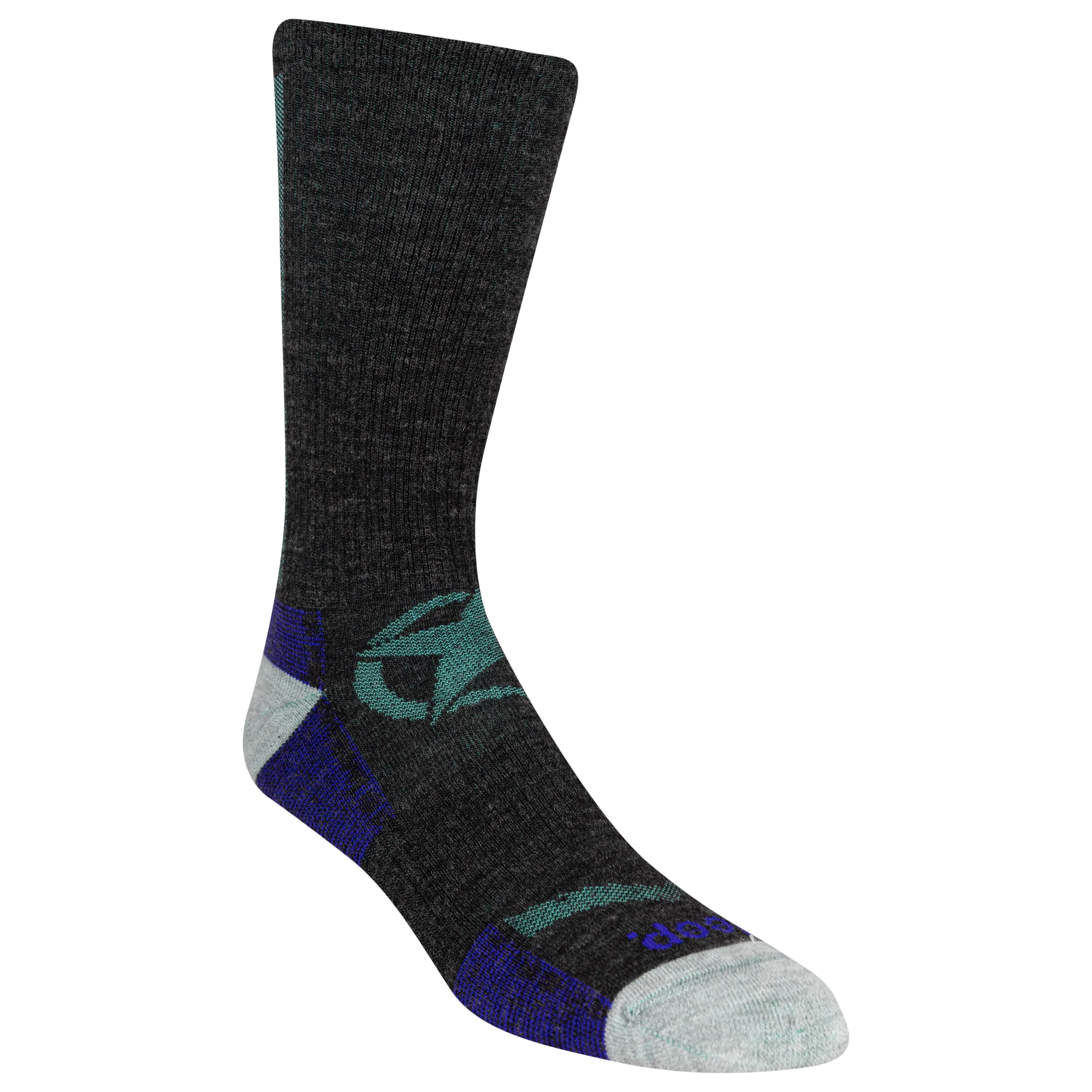 Jeep® Women's Wool Blend Logo Crew Socks - Breathable Comfort