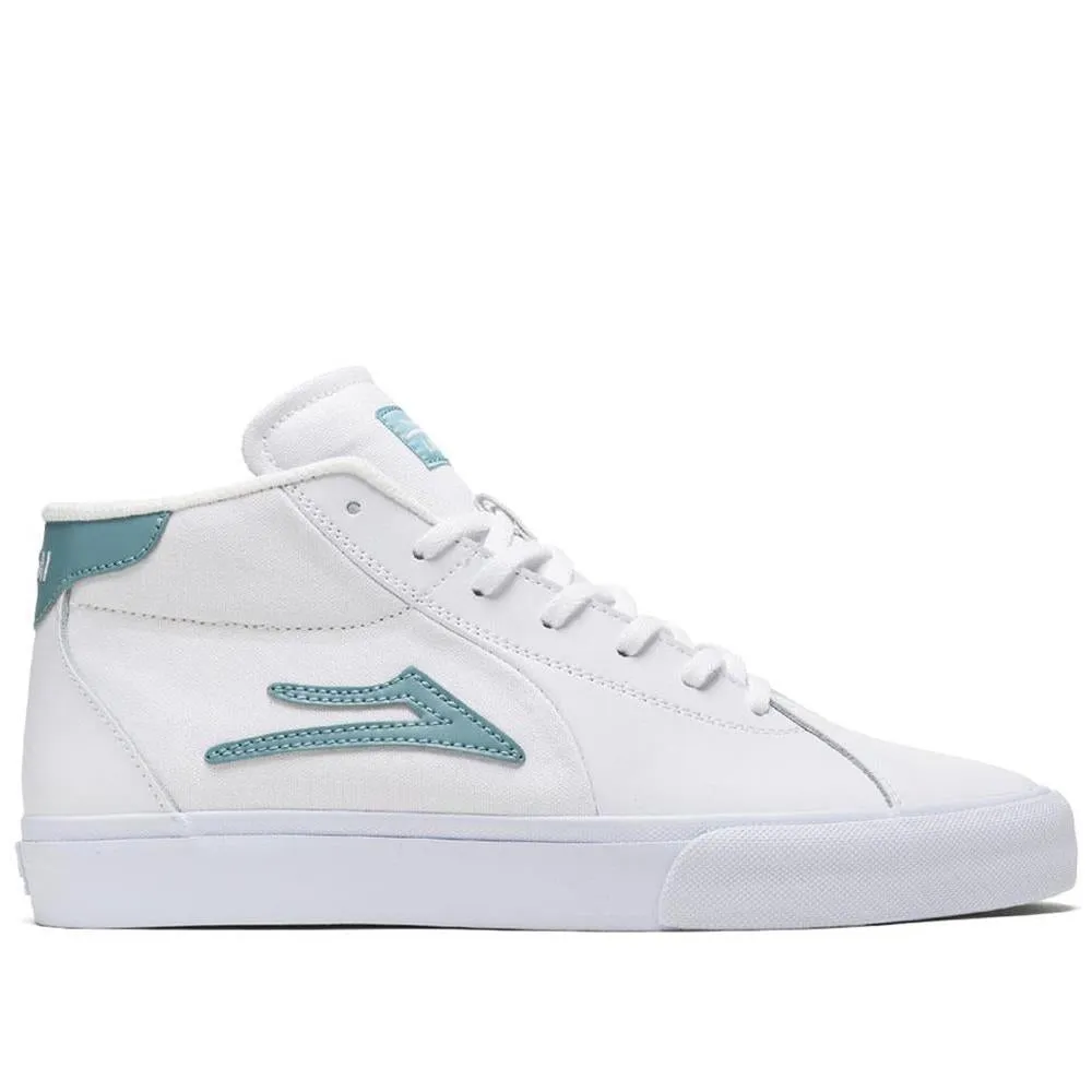 Lakai Flaco 2 Mid - White/Nile Leather