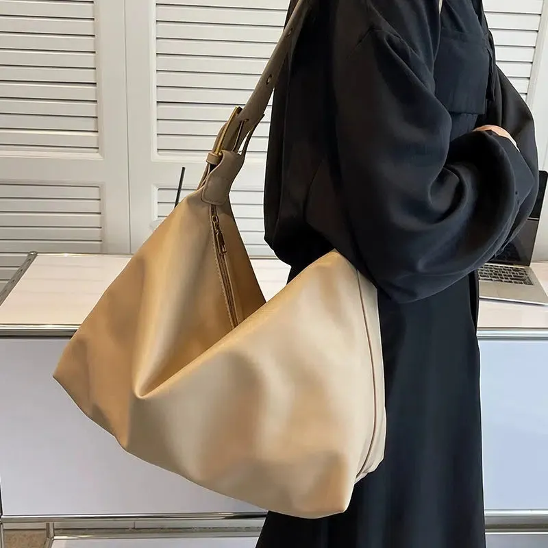 Leather Adjustable Strap Shoulder Bag