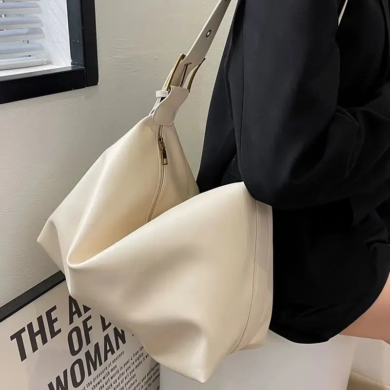 Leather Adjustable Strap Shoulder Bag