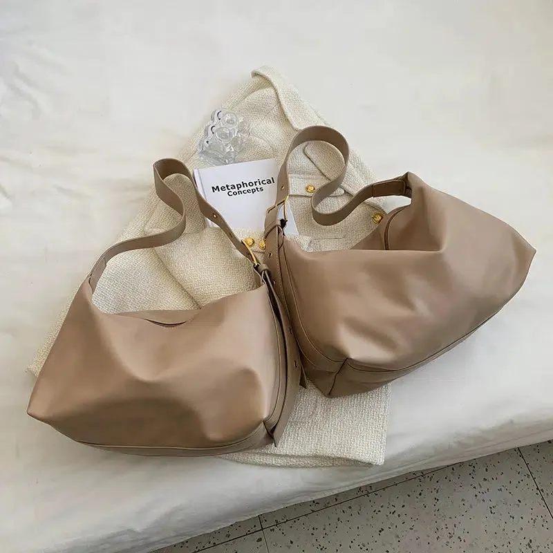 Leather Adjustable Strap Shoulder Bag
