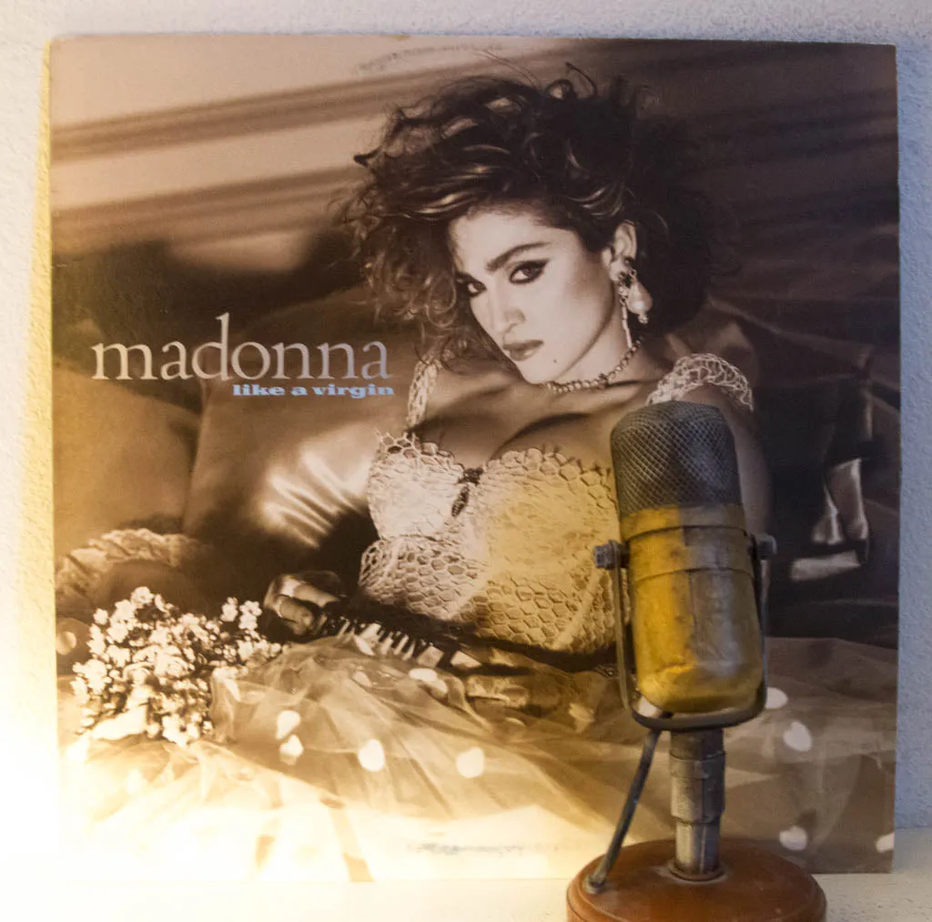 Madonna "Like A Virgin" 1980's Pop Dance Rock (1984 Sire)