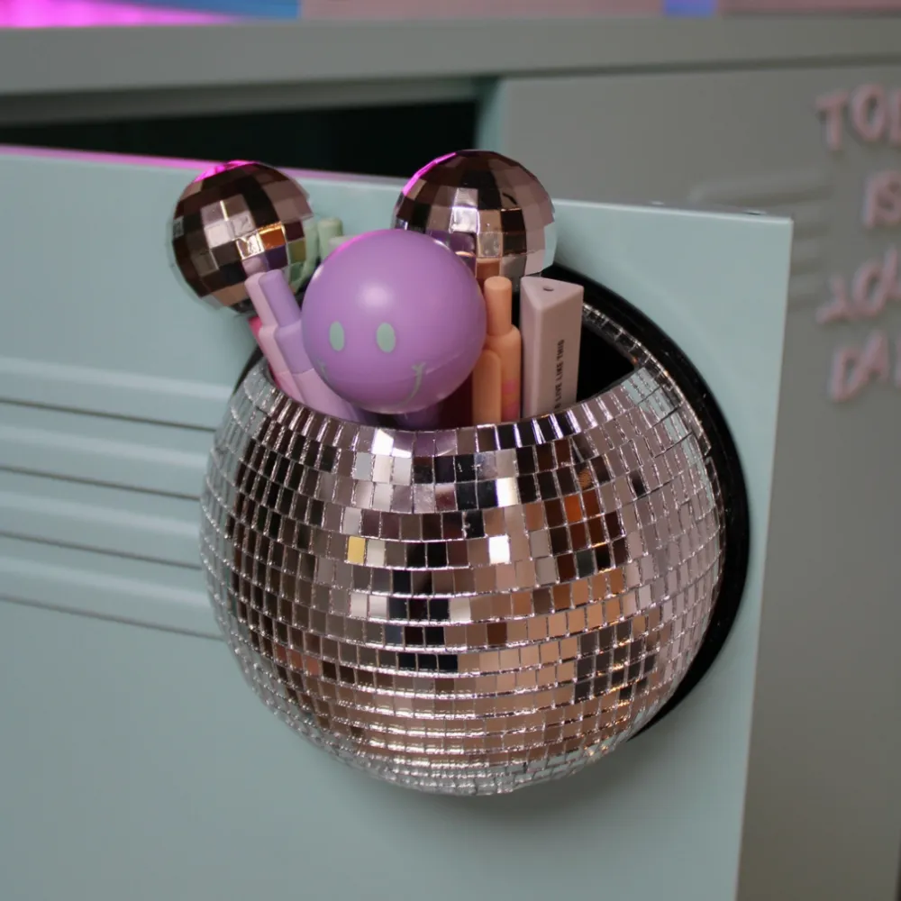 Magnetic Disco Ball | Plant Pot or Pen Holder