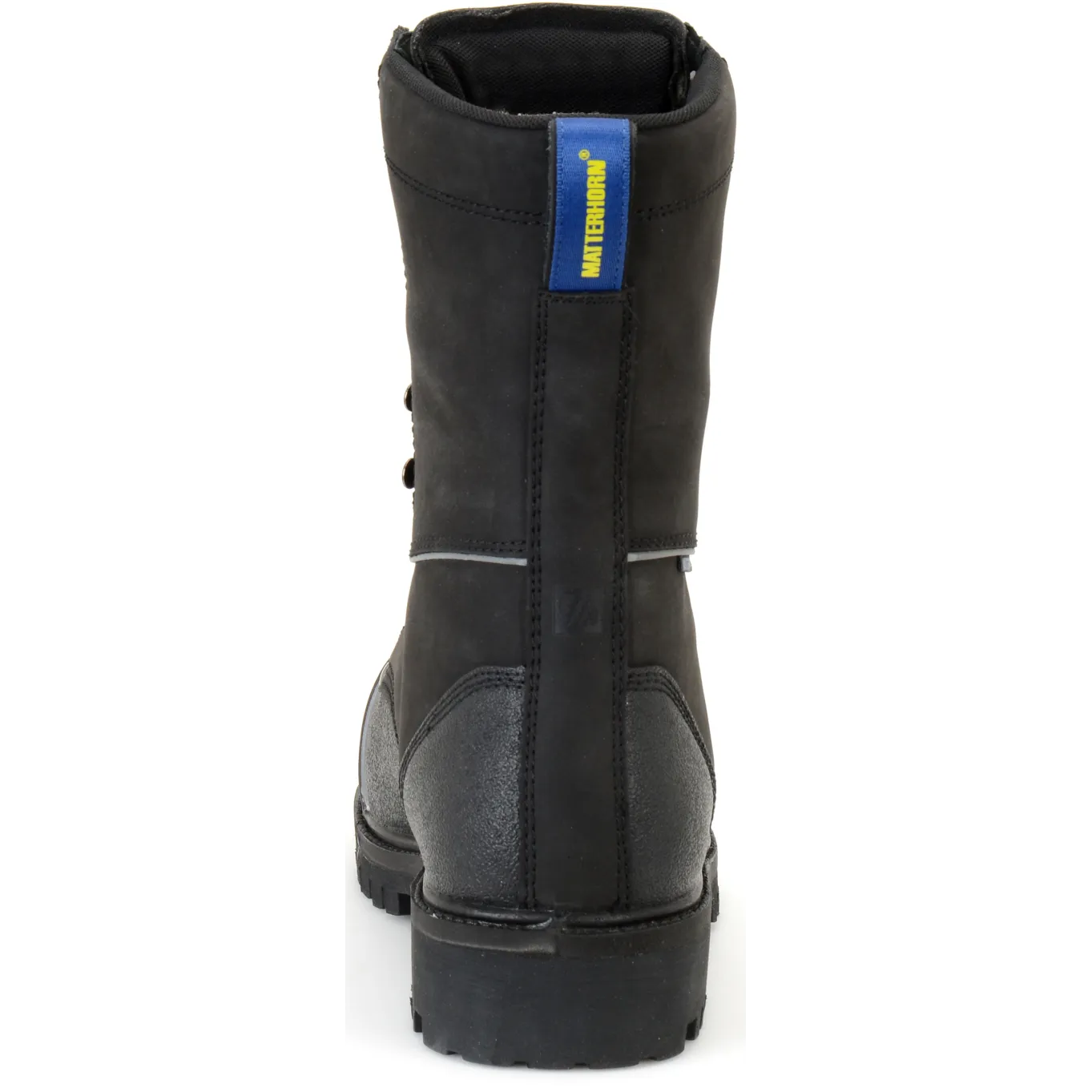 Matterhorn Men's Mulrooney 10" Stl Toe Waterproof Metguard Work Boot Black- MT903
