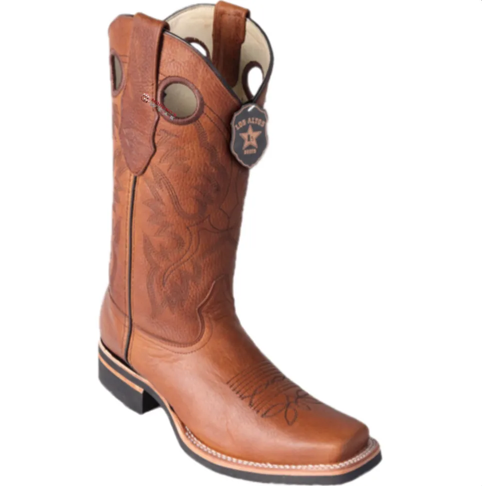 Men’s Los Altos Grisly Boots Square Toe (Eva Sole)