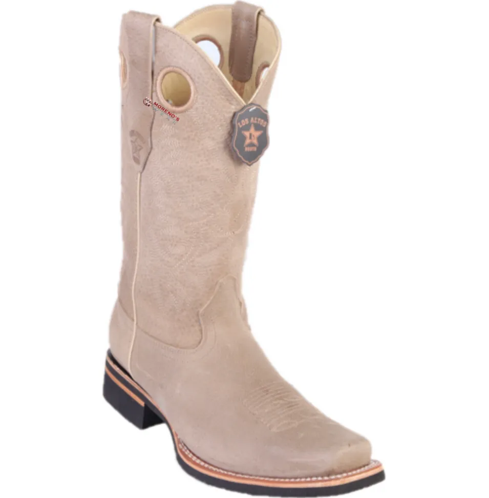 Men’s Los Altos Grisly Boots Square Toe (Eva Sole)