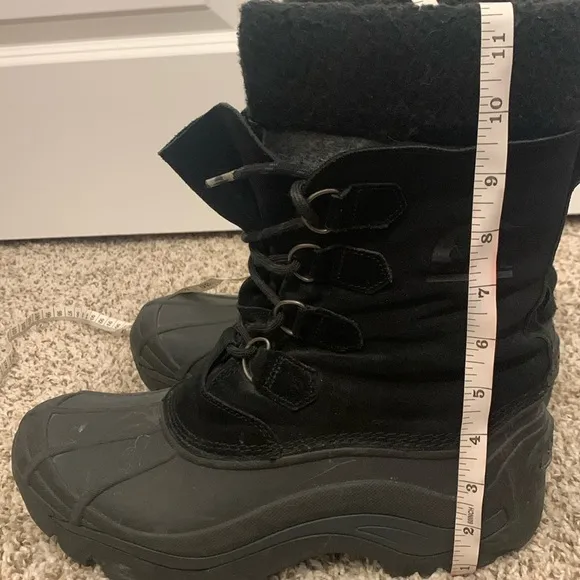 Men's Sorel Winter Boots Black &quot;Antarctic&quot; SZ 9