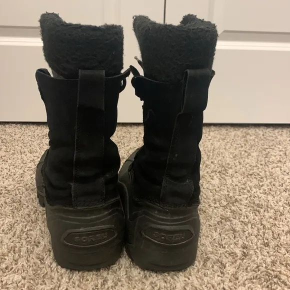 Men's Sorel Winter Boots Black &quot;Antarctic&quot; SZ 9
