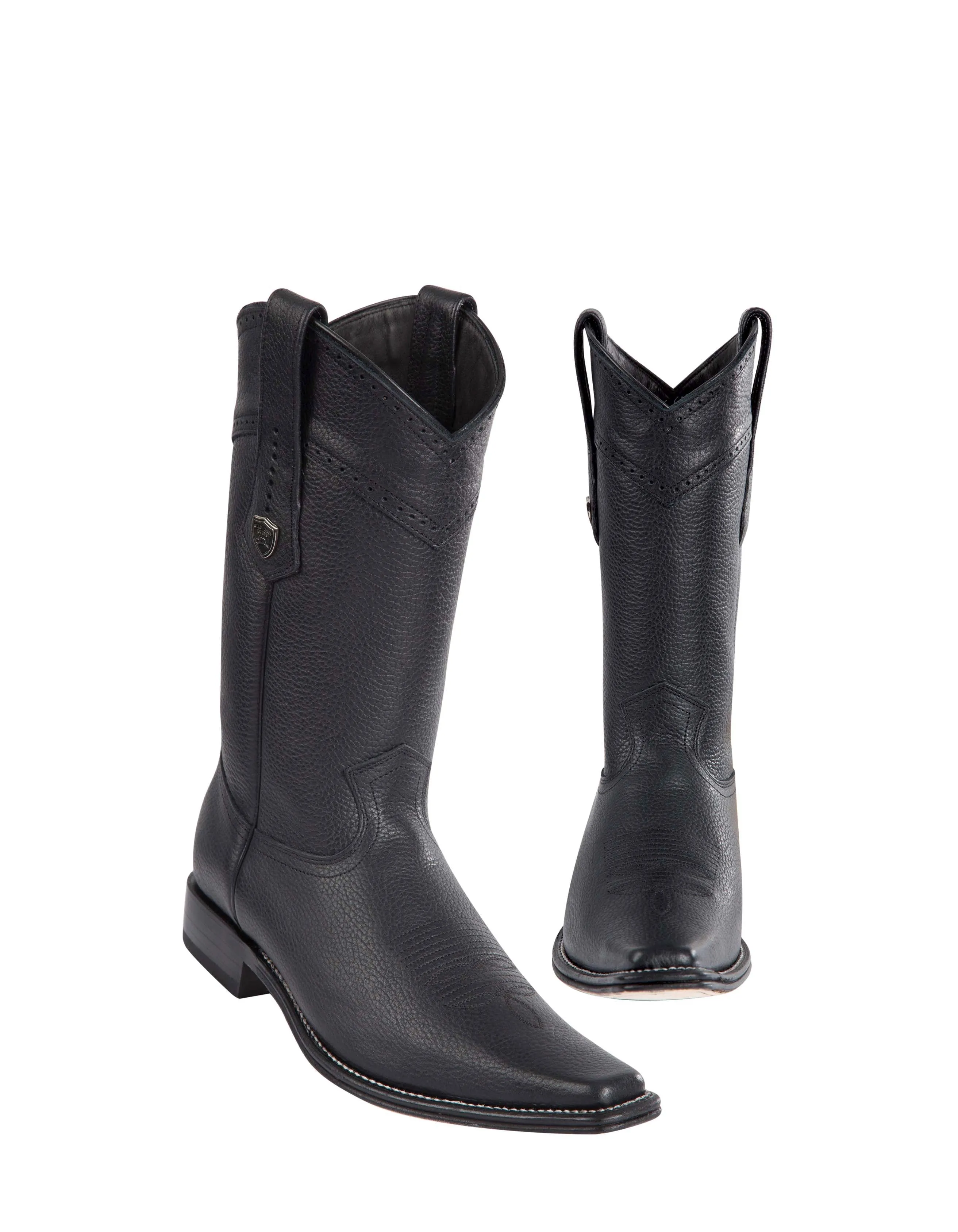Men's Wild West Grisly Boots European Square Toe