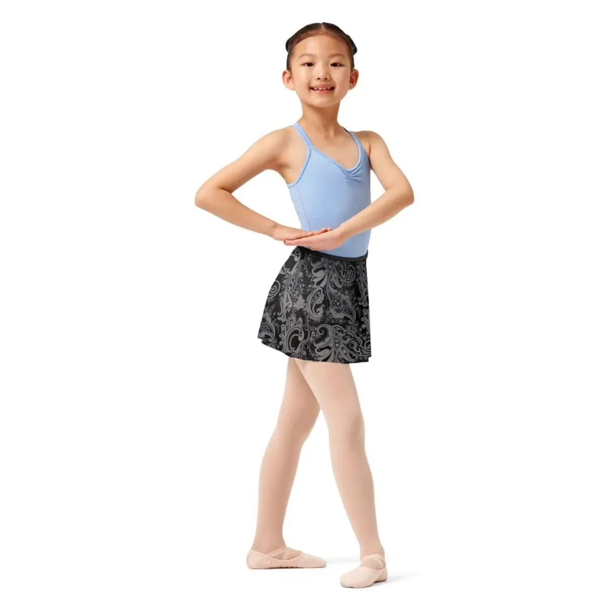 Mirella MS149C Paisley Skirt - Child