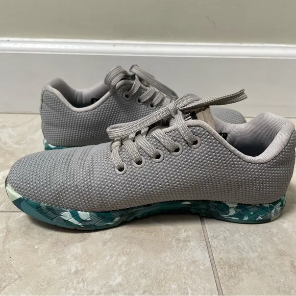 Nobull SuperFabric Trainer Shoes Gray Green Unisex