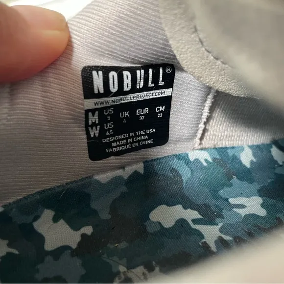 Nobull SuperFabric Trainer Shoes Gray Green Unisex