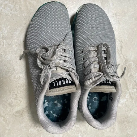 Nobull SuperFabric Trainer Shoes Gray Green Unisex