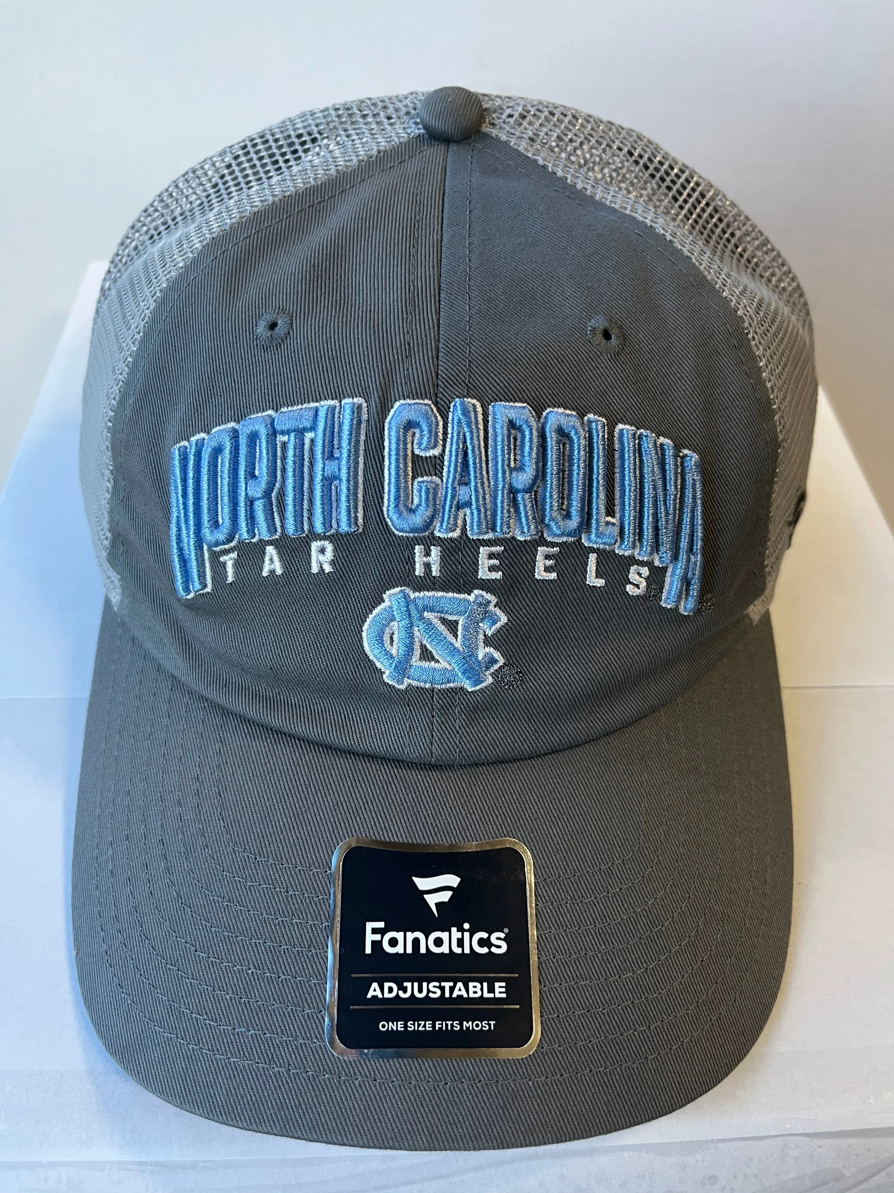 North Carolina Tar Heels Storm Gray Adjustable Snapback Hat