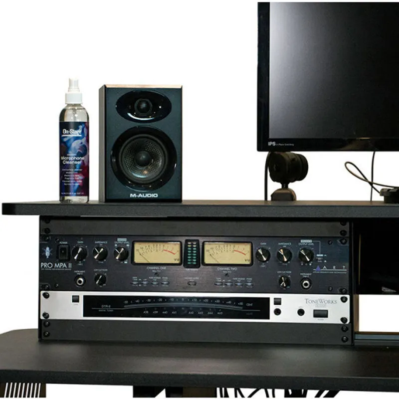 On Stage Professional Large Studio Workstation in Black