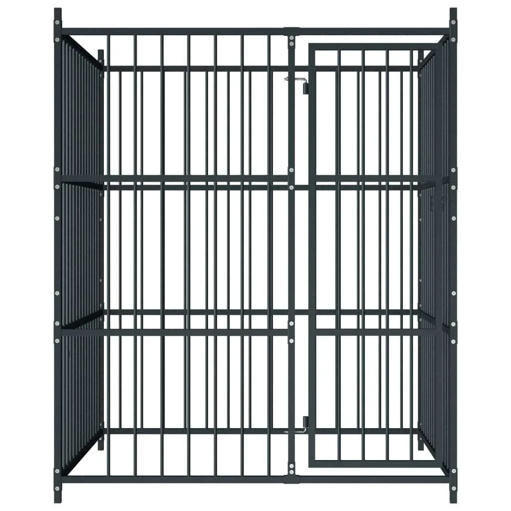 Outdoor Dog Kennel 59.1"x59.1"x72.8"