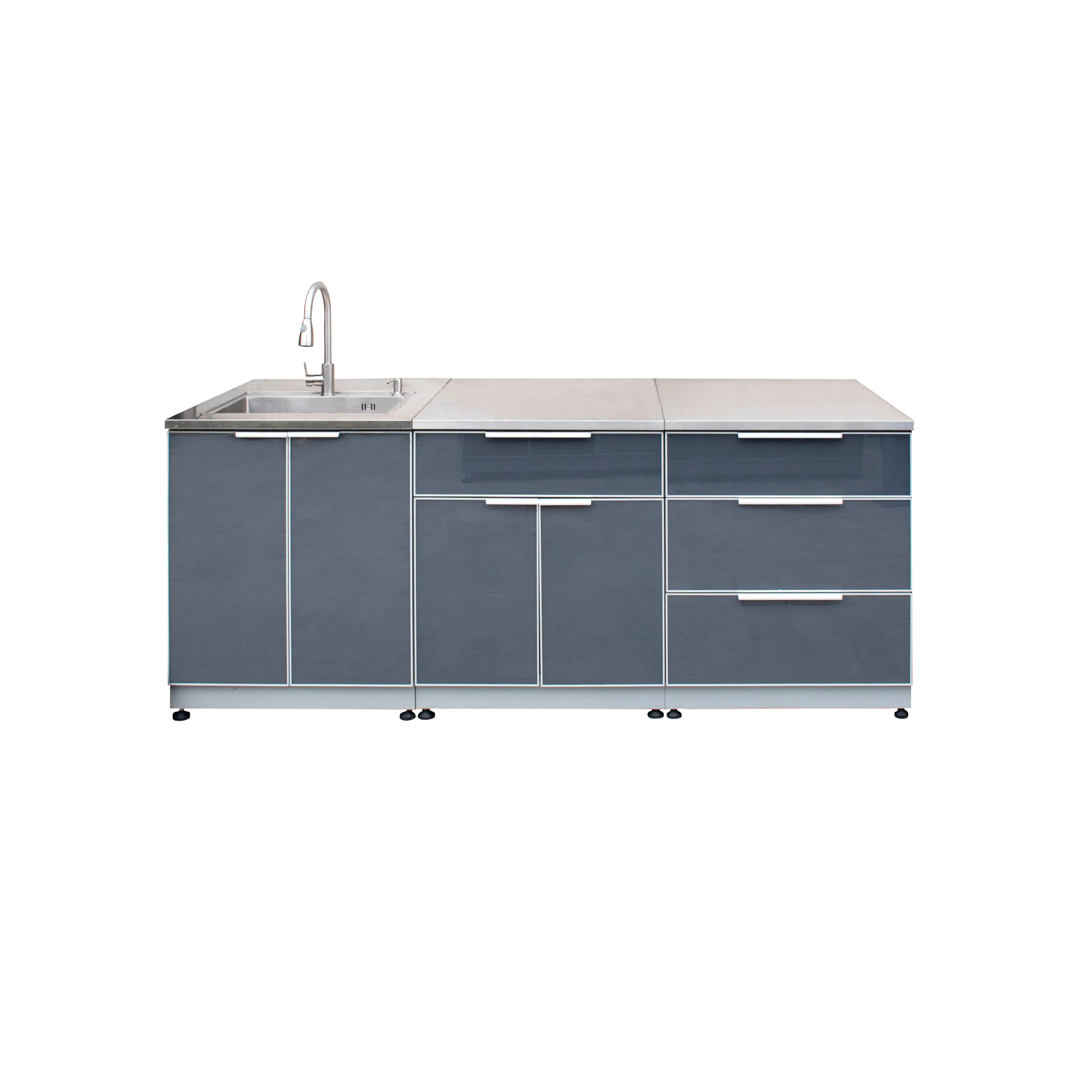 Outdoor Kitchen 3-Piece Combo Set 2