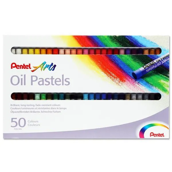 Pentel Arts - 50 Oil Pastels
