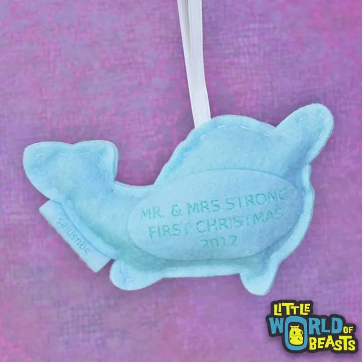 Personalized Darby the Cheetah Ornament