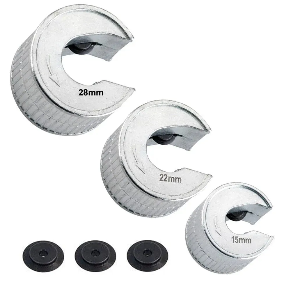 Pro Pipe Cutters   Spare Wheels Slicers Metal Pipeslice Copper - 15mm 22mm 28mm