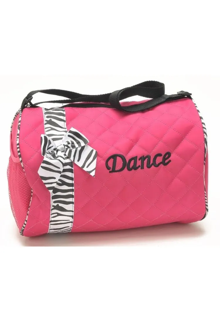 Quilted Dance Duffle Bag in 3 colors