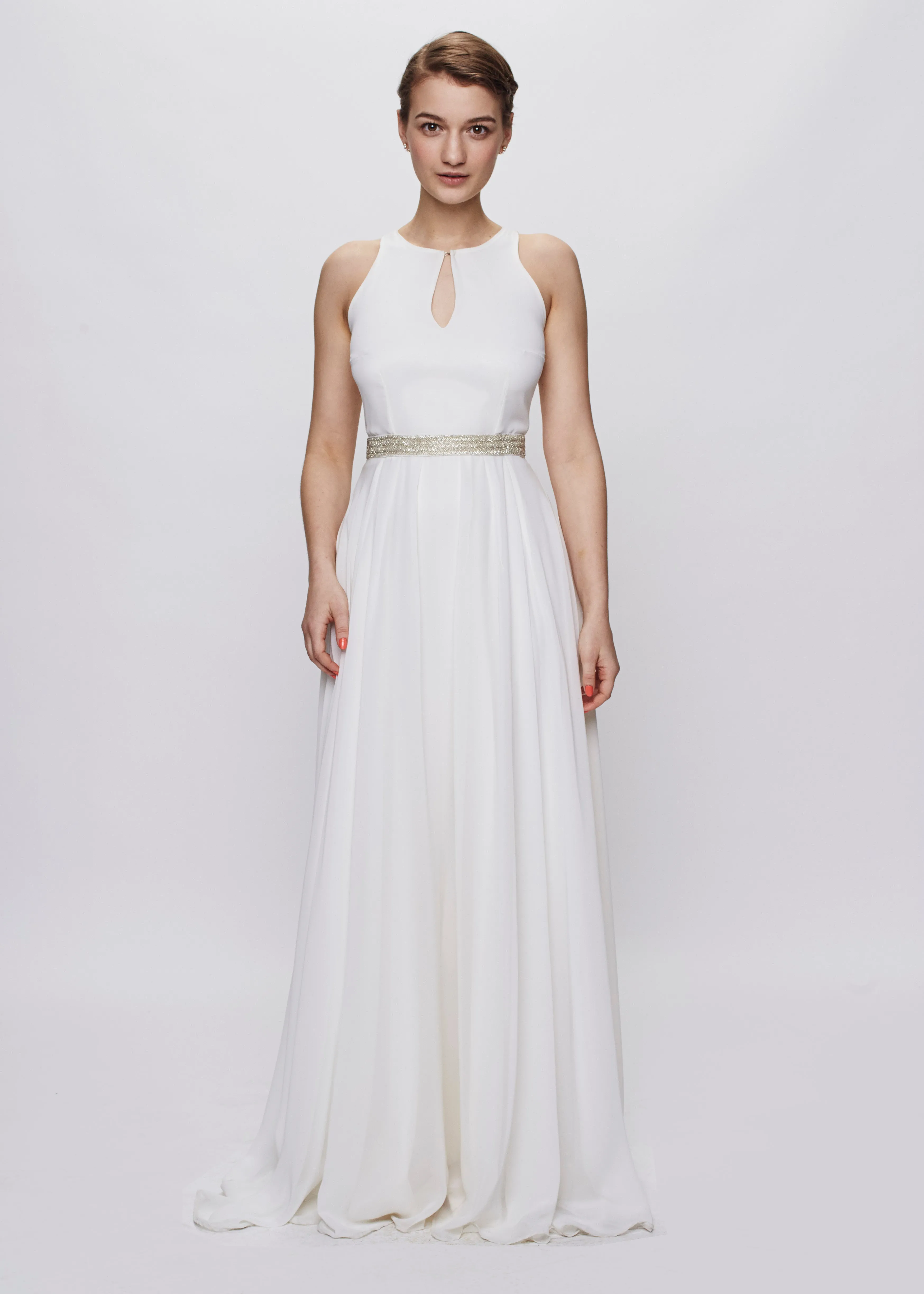 Rebel Girl | A-Line Chiffon Wedding Gown