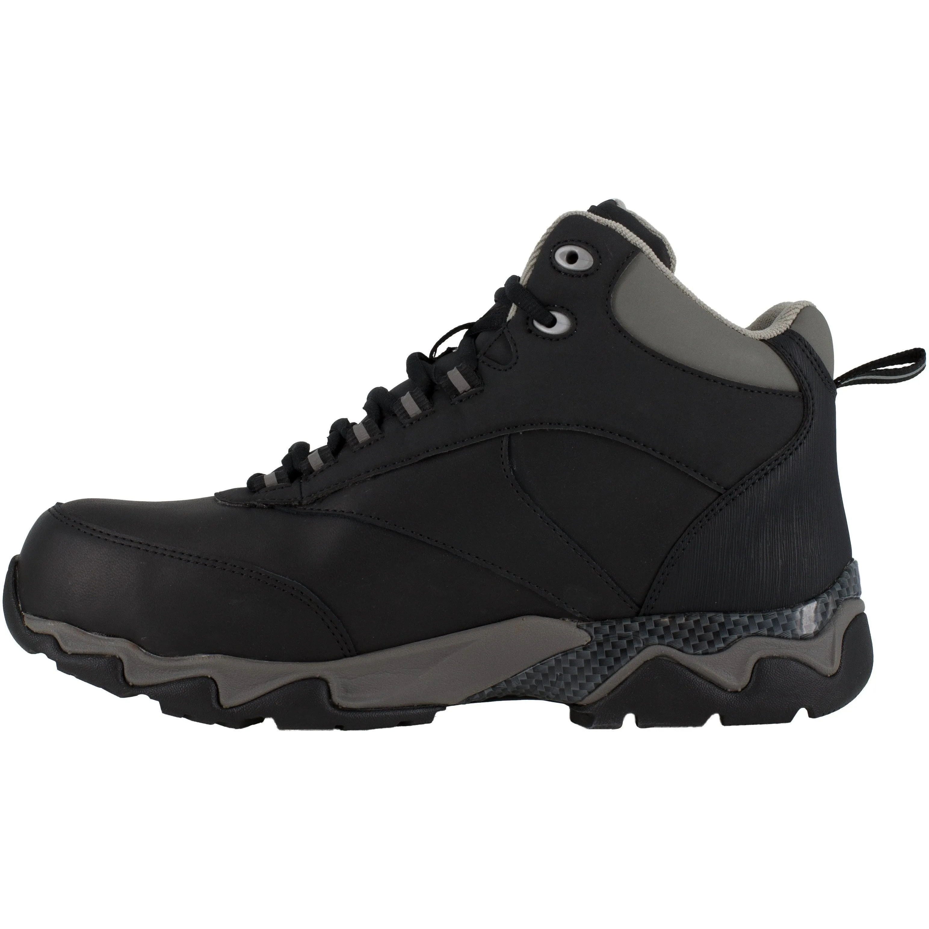 Reebok Men's Beamer Comp Toe WP Athletic Work Boot- Black- RB1067