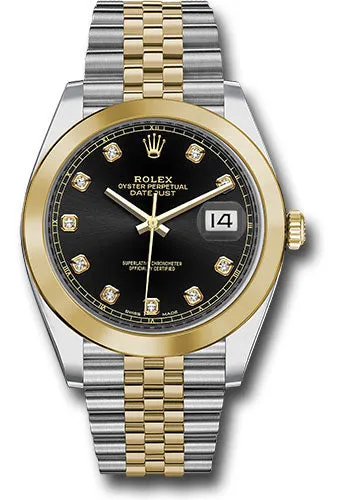 Rolex Steel 18k YG Datejust 41mm #126303 bkdj
