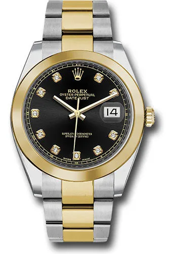 Rolex Steel 18k YG Datejust 41mm #126303 bkdo