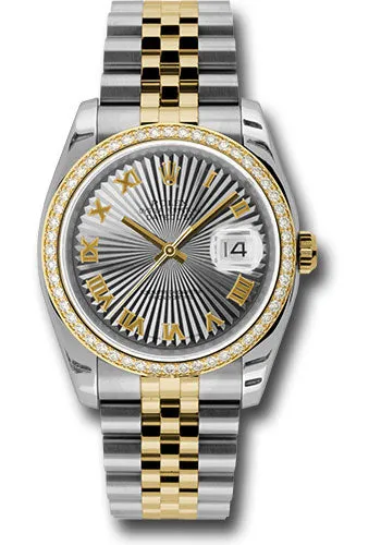 Rolex Steel and 18k YG Datejust- 36mm #116243