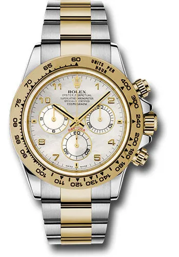 Rolex Steel and 18k YG Daytona #116503 ma