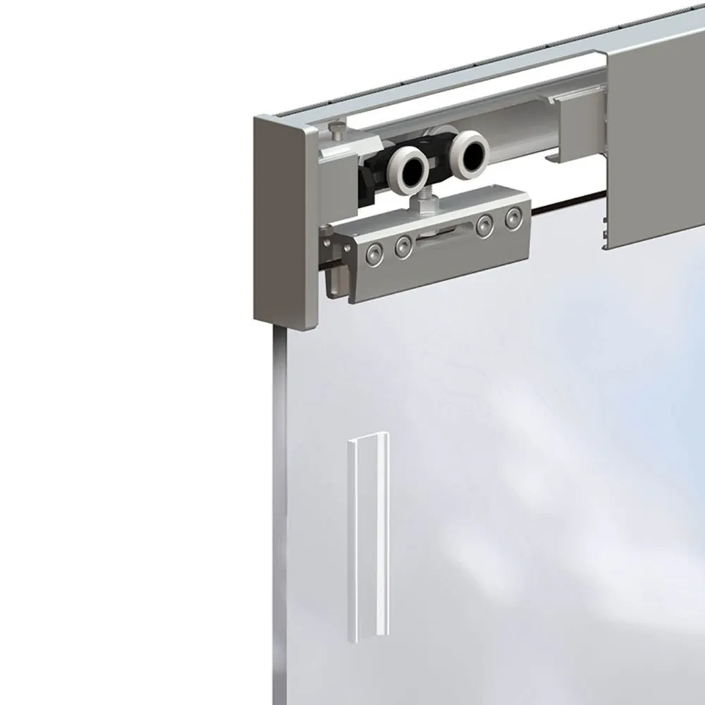 Rothley Herkules 100 Glass Single Sliding Door Track System 100kg