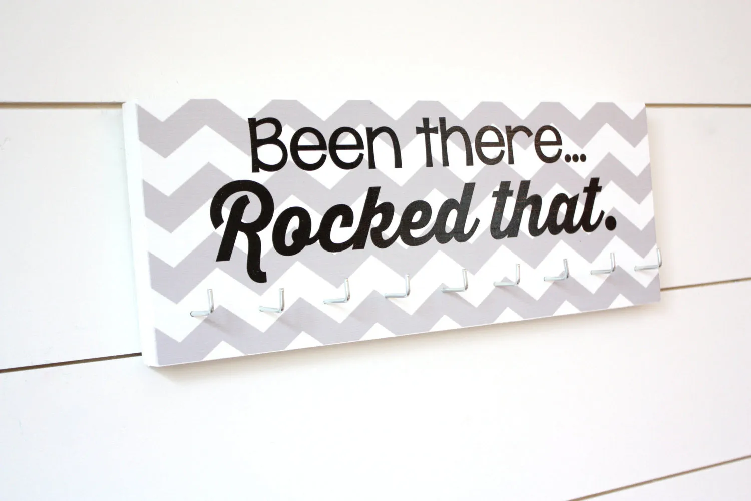 Running Medal Holder - Been There, Rocked That - Medium