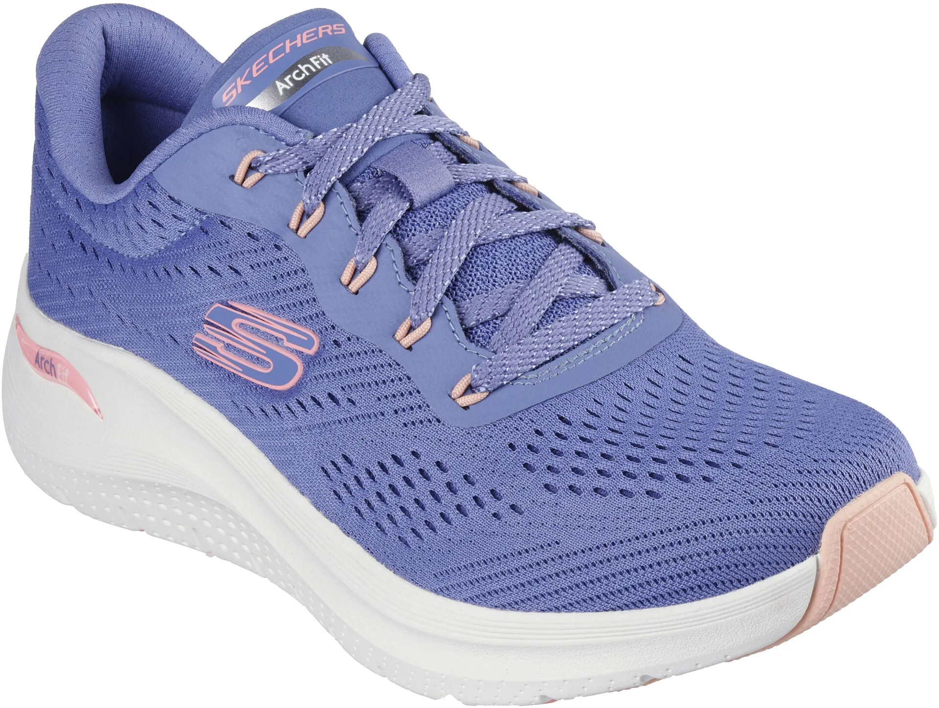 Skechers Arch Fit 2.0 Big League Womens Shoes - Blue