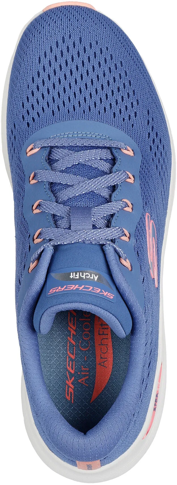 Skechers Arch Fit 2.0 Big League Womens Shoes - Blue