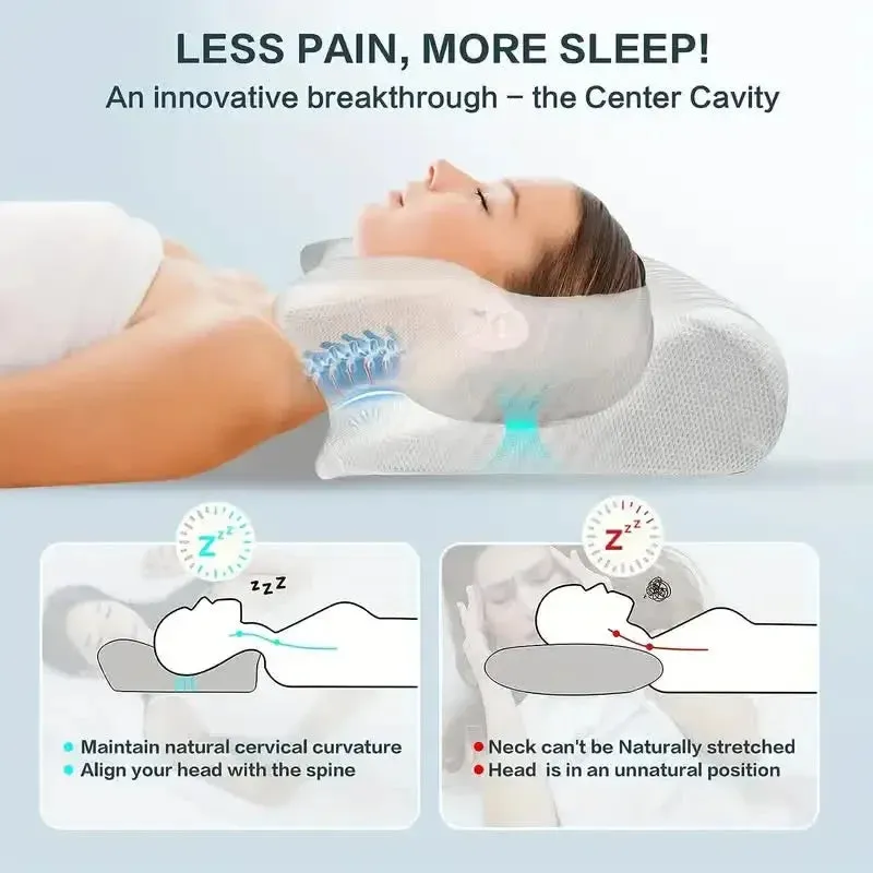 Sleep Memory Neck Pillow