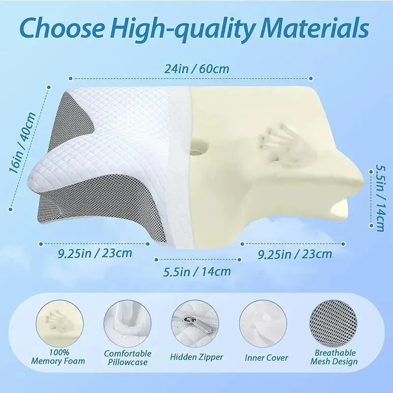Sleep Memory Neck Pillow